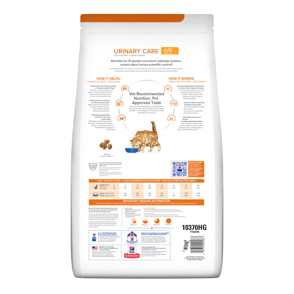 Hill´s Prescription Diet Urinary Care c/d Multicare Feline - Imagen 2